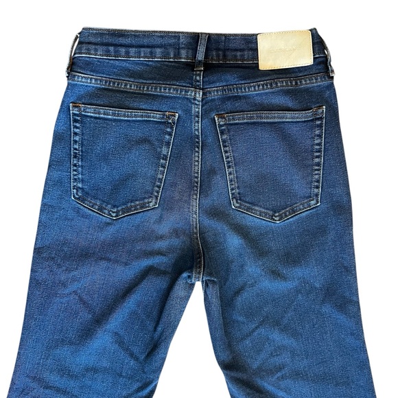 EVERLANE The Modern Flare High Rise Dark Jeans Women’s Size 27 Tall - Picture 6 of 14
